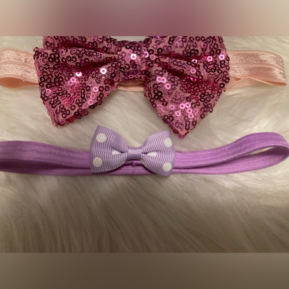 🎀( bundle 3 for $10)Set of 8 infant/toddler headbands - Picture 8 of 8